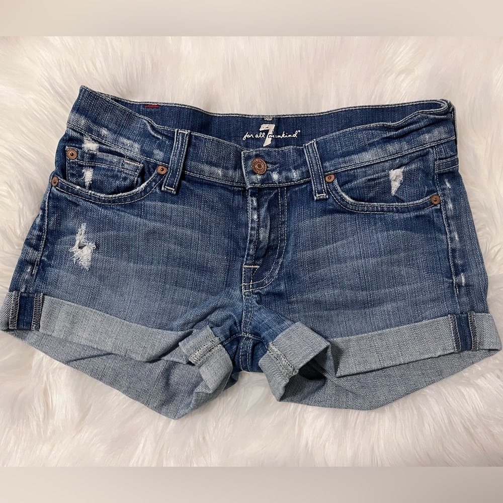 7 for all mankind shorts